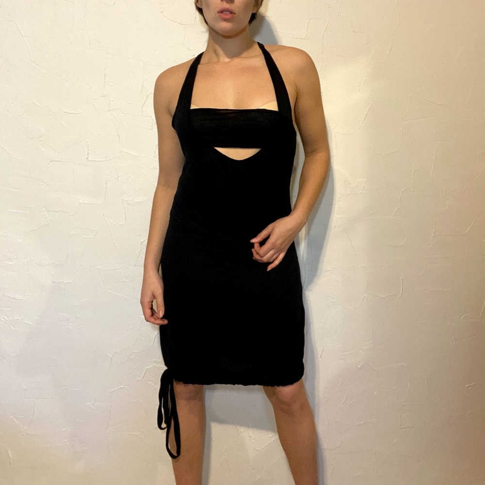 Tube Top Black Going Out Dress